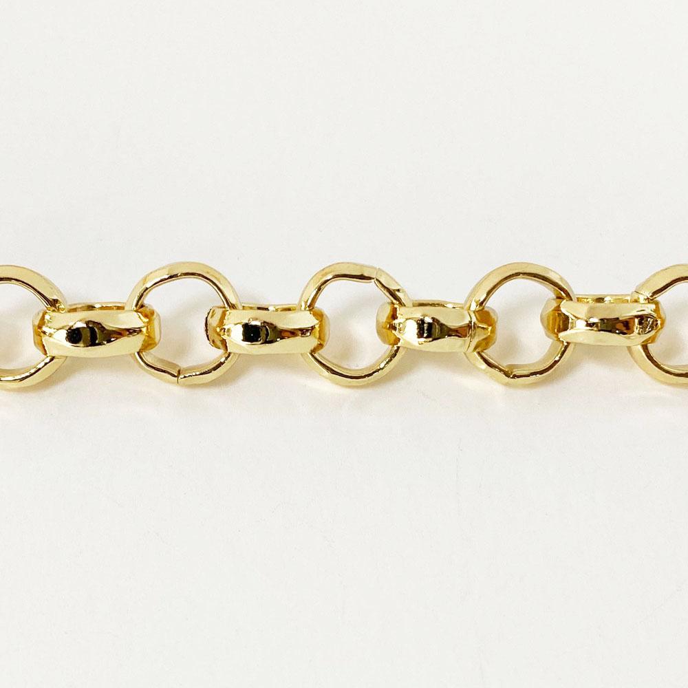 [Nonsan Chain] Hammered Rolo Chain