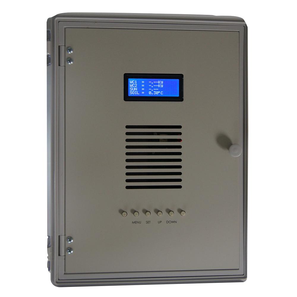 Growbag weight measuring device