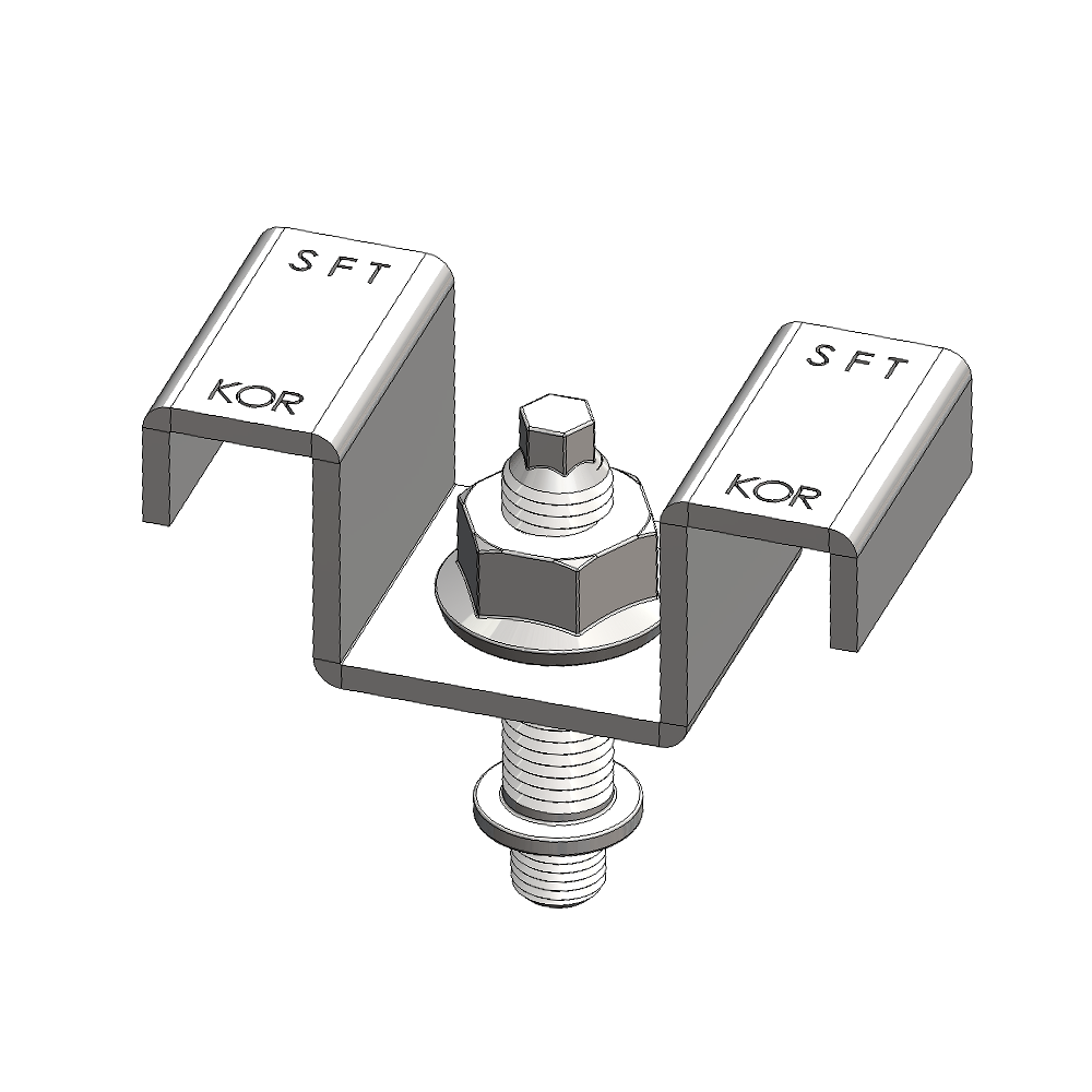 Grating clip (clamp) PSFM8-25