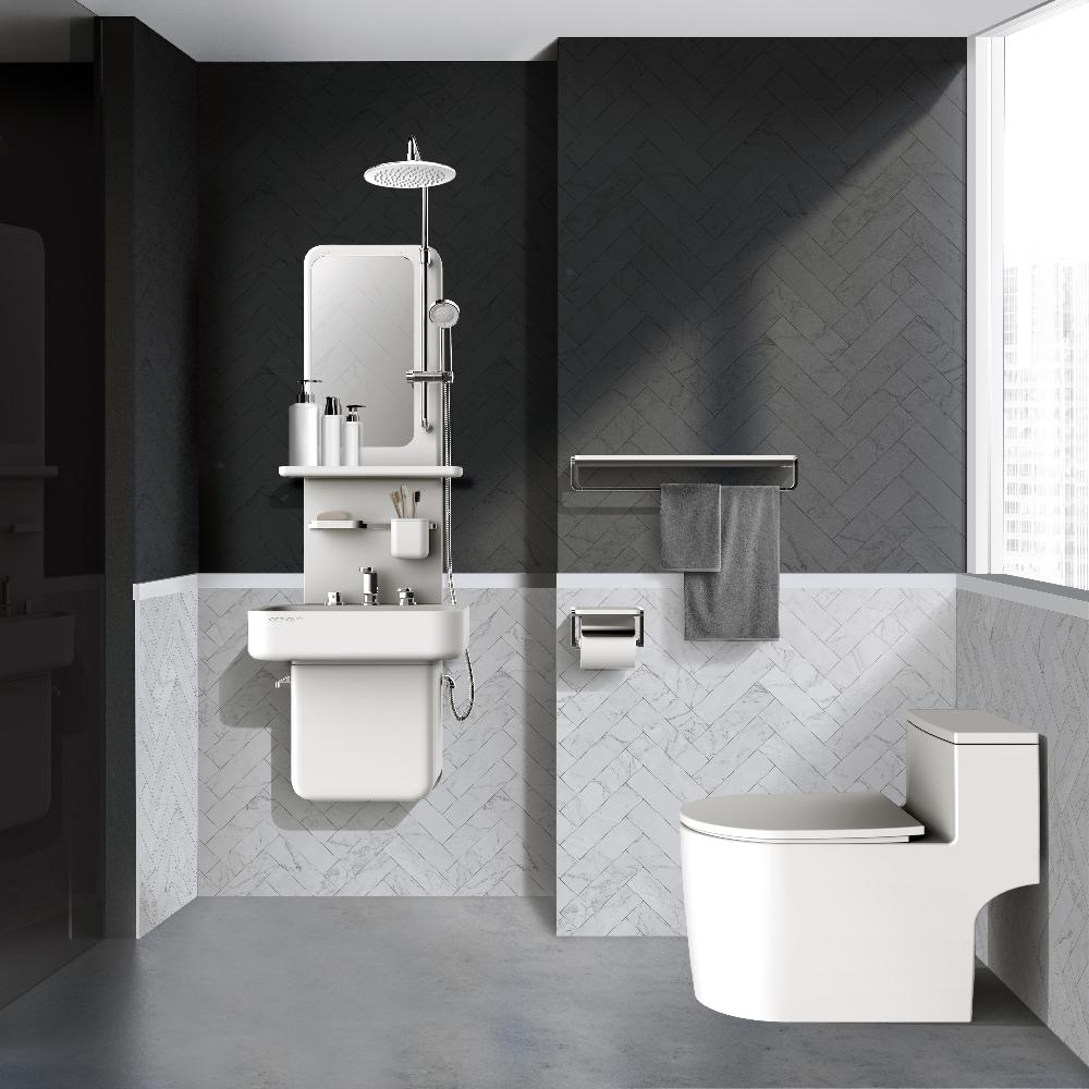 Compact Bathroom Solution