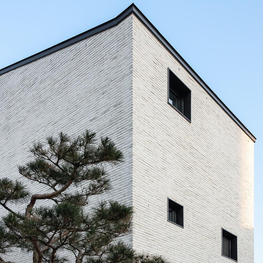 Unique Old White Brick