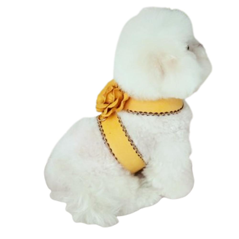 Flower gold chain harness(pets products/dog fashion/dog /cat)_4 colors