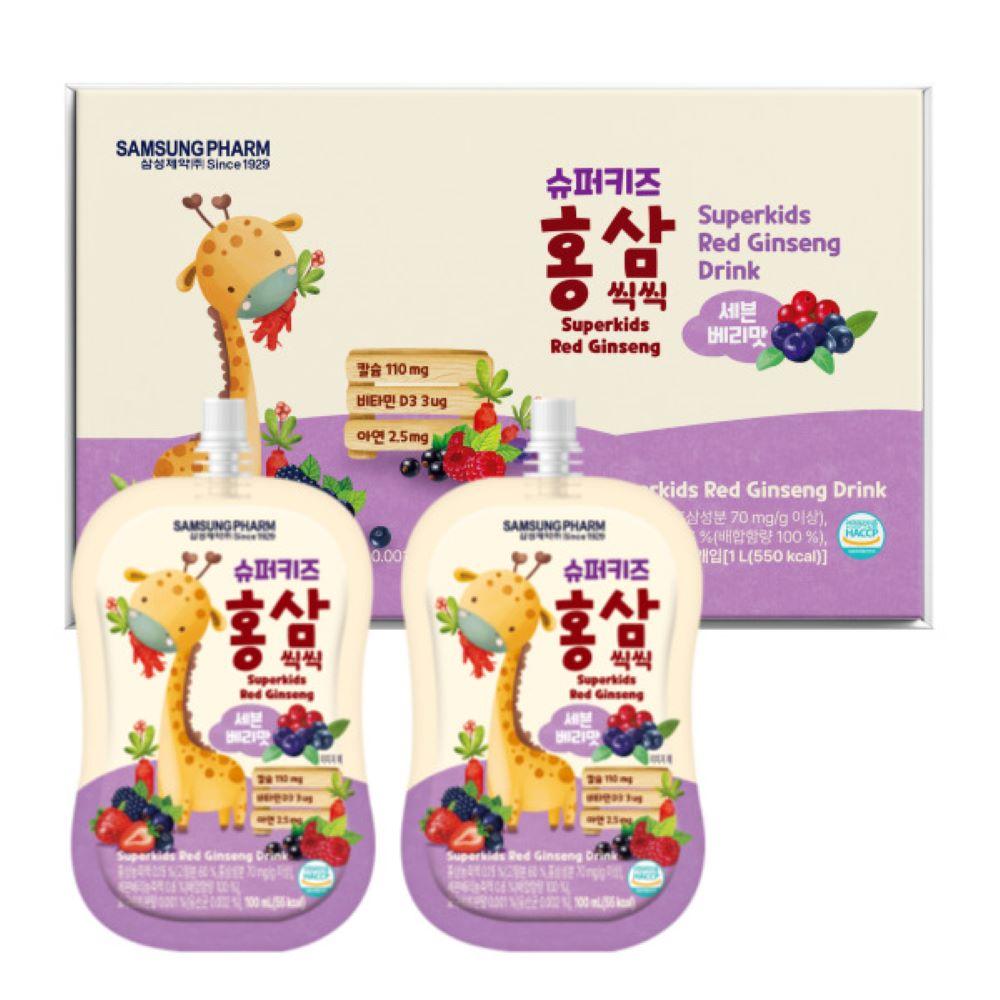 Superkids Red Ginseng Ssig Ssig Drink